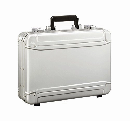 Zero Halliburton Geo Aluminum 2.0 Large Attache Silver