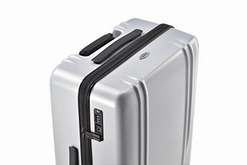 Zero Halliburton Zrl-22" Domstic Carry-On 4-Wheel Spinner, Silver