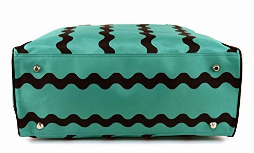 Zig Zag 3 Compartment Triple Compartment Travel Duffel Overnight Carry On Weekender Zz8020