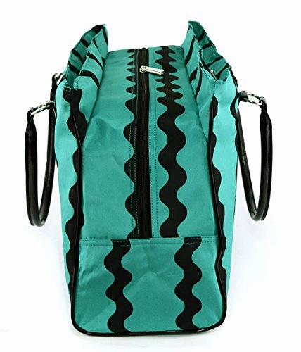 Zig Zag 3 Compartment Triple Compartment Travel Duffel Overnight Carry On Weekender Zz8020